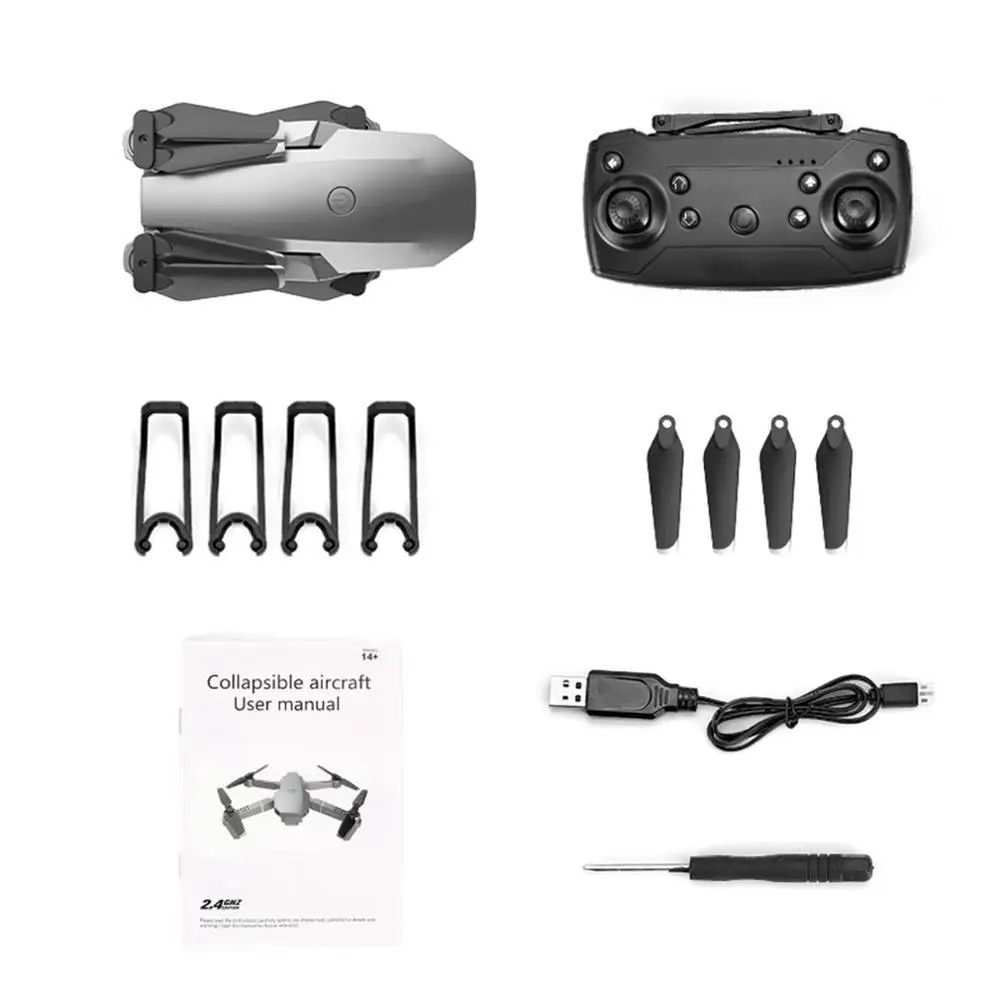 

2020 New Mini Drone 4K 1080P HD Camera WiFi Fpv Air Pressure Fixed Hold Foldable Helicopter Professional Quadcopter RC Drone Toy