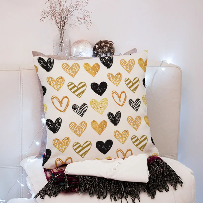 

Short Plus Throw Pillow Case Mid Century Geometry Abstract Cushion Covers for Home Sofa Chair Decorative Pillowcases