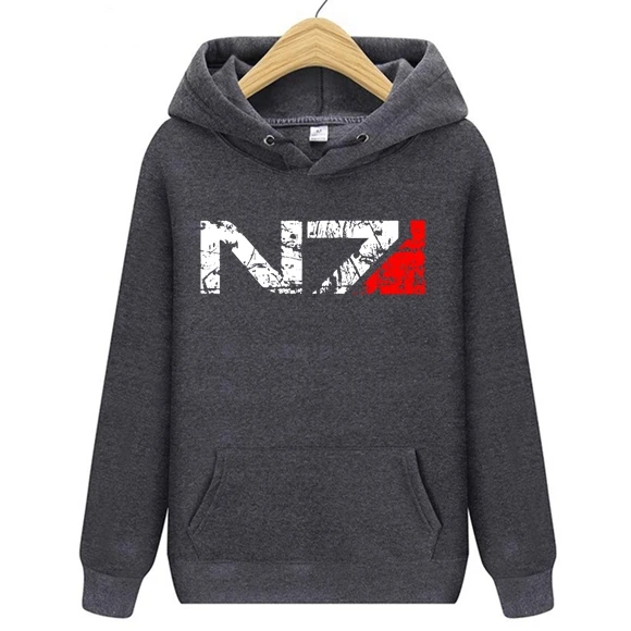 Весенние игры N7 Mass Effect 3 толстовки мужские системы военный альянс эмблема игровые