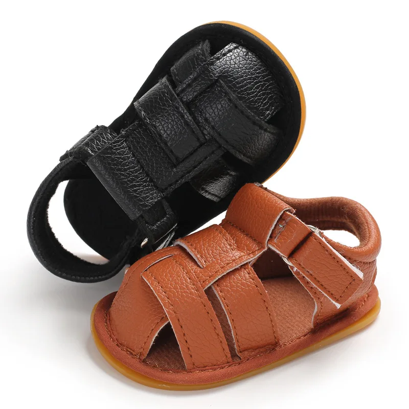 

New children's classic male baby casual shoes soft bottom fashion rubber first Walkers Baby bottom foot slip shoes