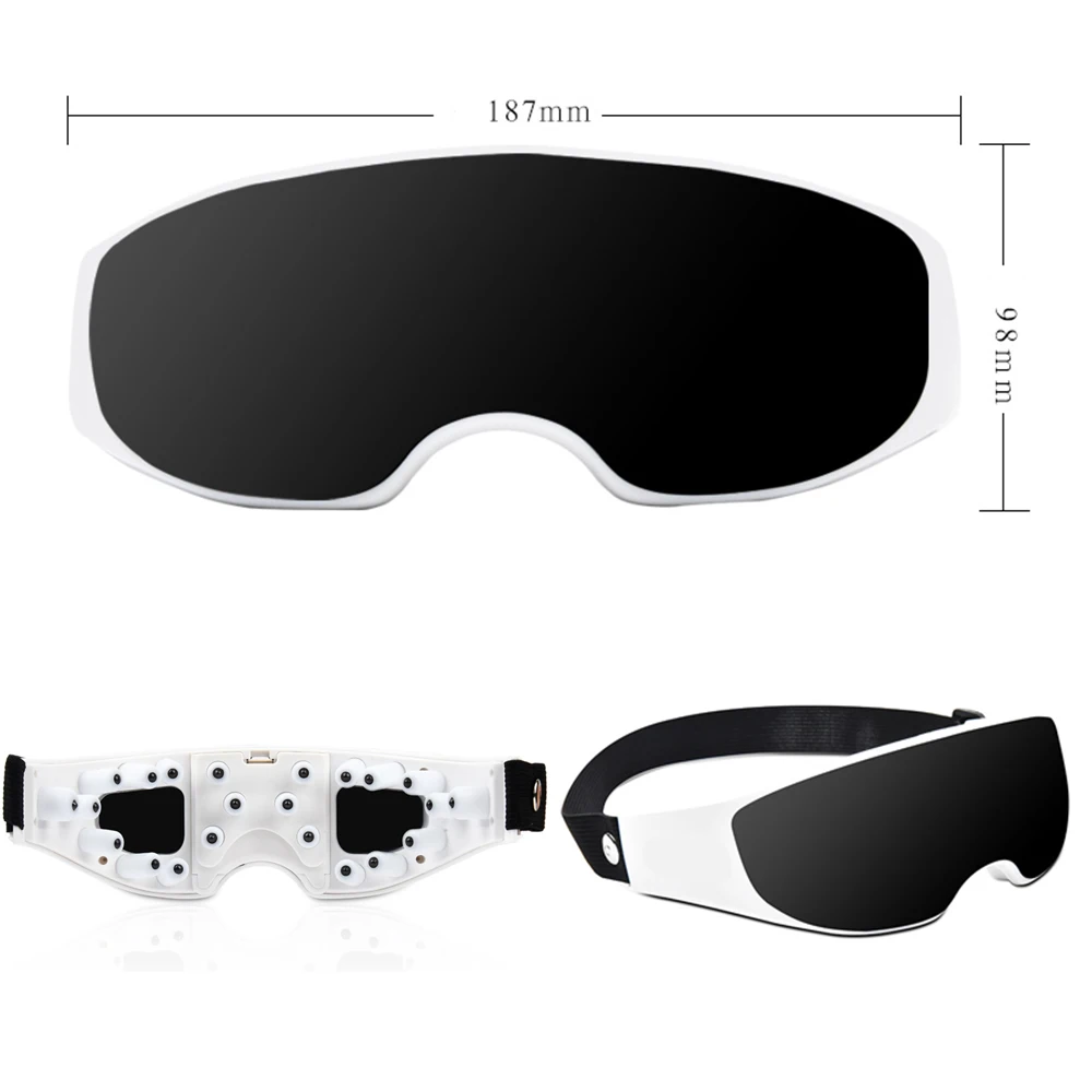 Массажер для глаз магниты Акупунктурный Массаж Вибрация Уход за глазами