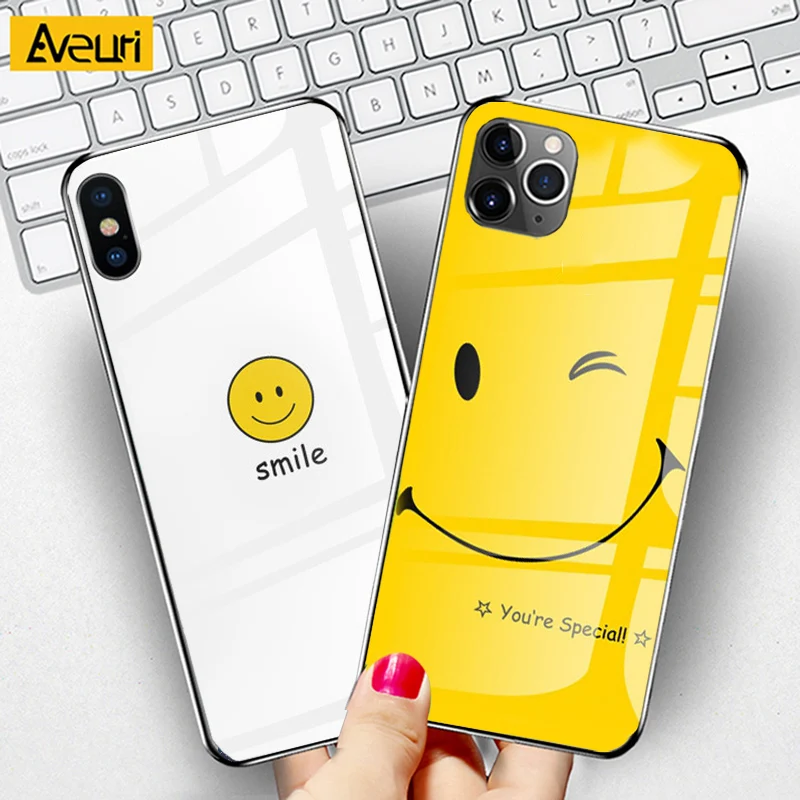 Роскошный стеклянный Чехол для мобильного телефона iPhone 11 12 Pro Max Мини SE 2020