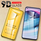 9d полностью приклеенные закаленные очки для one + oneplus 8t 9 9r nord 2 n10 n100 n200, искусственное стекло hd, защита от царапин