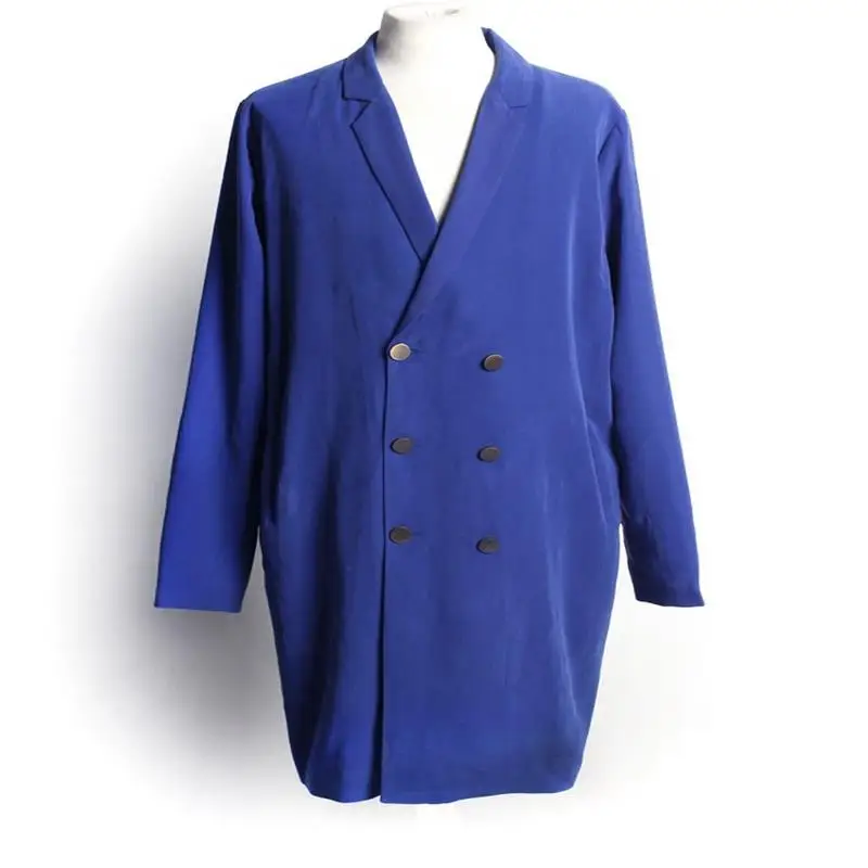 

New fashion V-neck double breasted windbreaker in May of the 20th summer