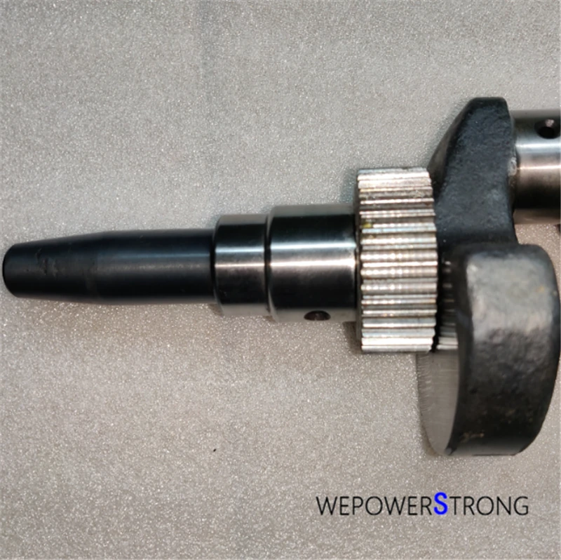 Коническая кисть коленчатый вал узел. С подшипником и сборными шестернями