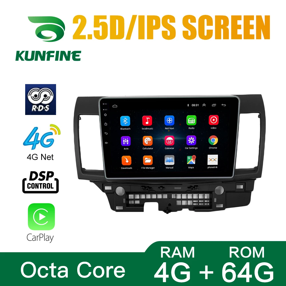

Восьмиядерный автомобильный DVD GPS-навигатор Android 10,0, мультимедийный проигрыватель для Mitsubishi Lancer 2006-2018