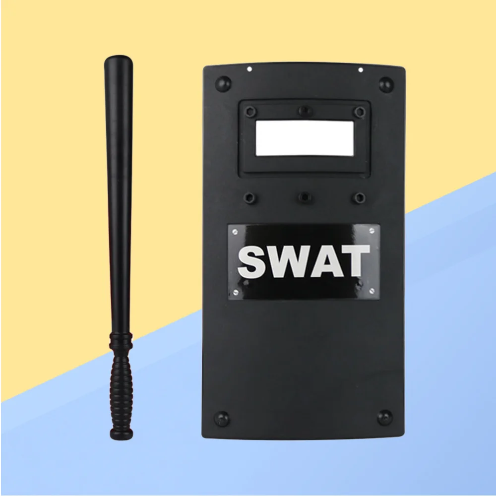 2 шт. пластиковая модель щит Baton игрушка имитирующий полицейский реквизит игровые