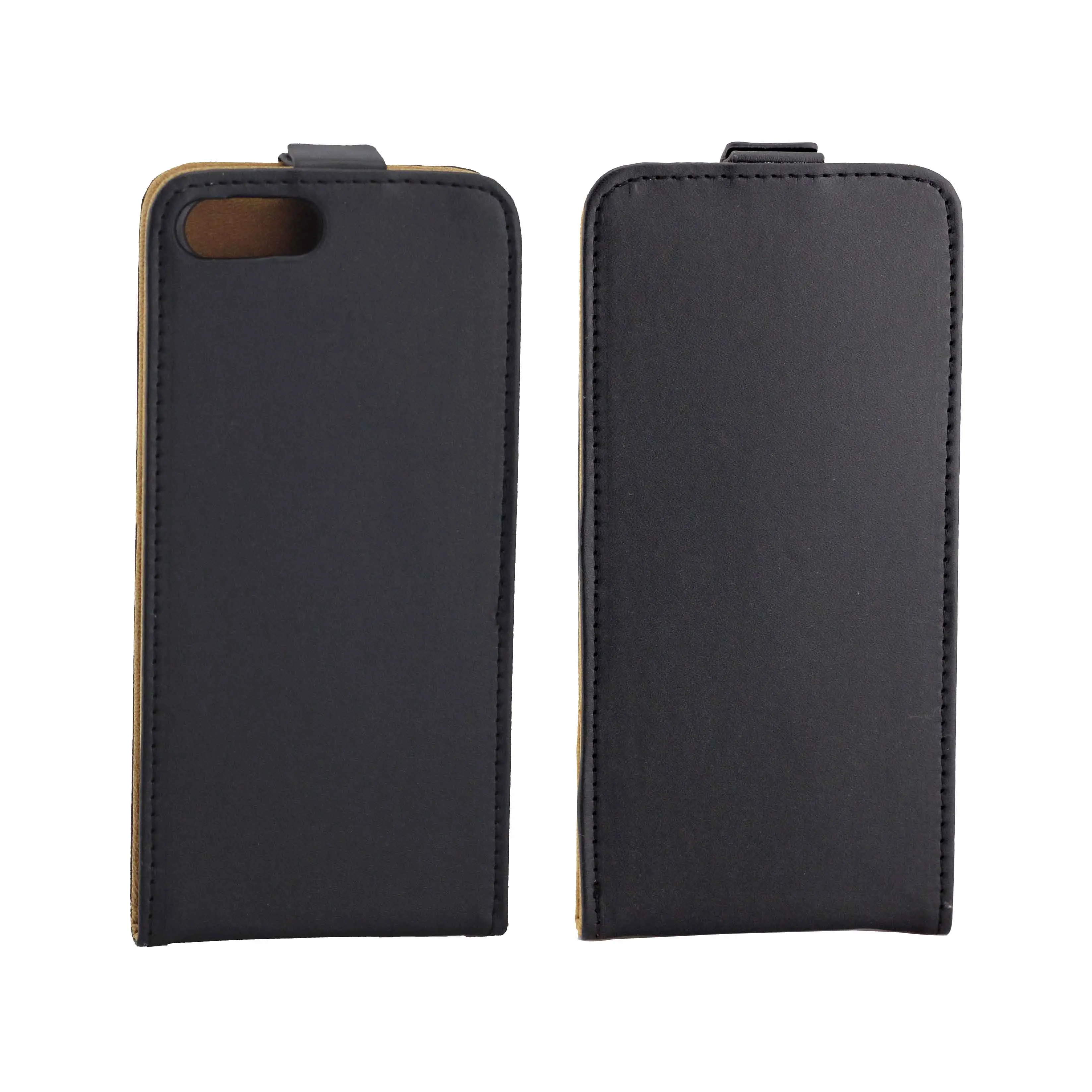 Магнитный Вертикальный откидной кожаный чехол-накладка с отделением для карт из