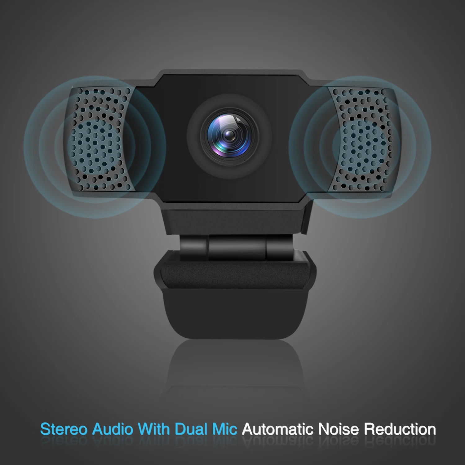 

HD 1080P PC Networks USB Camera Built in Microphones for Laptops Desktops Computer New ASD88