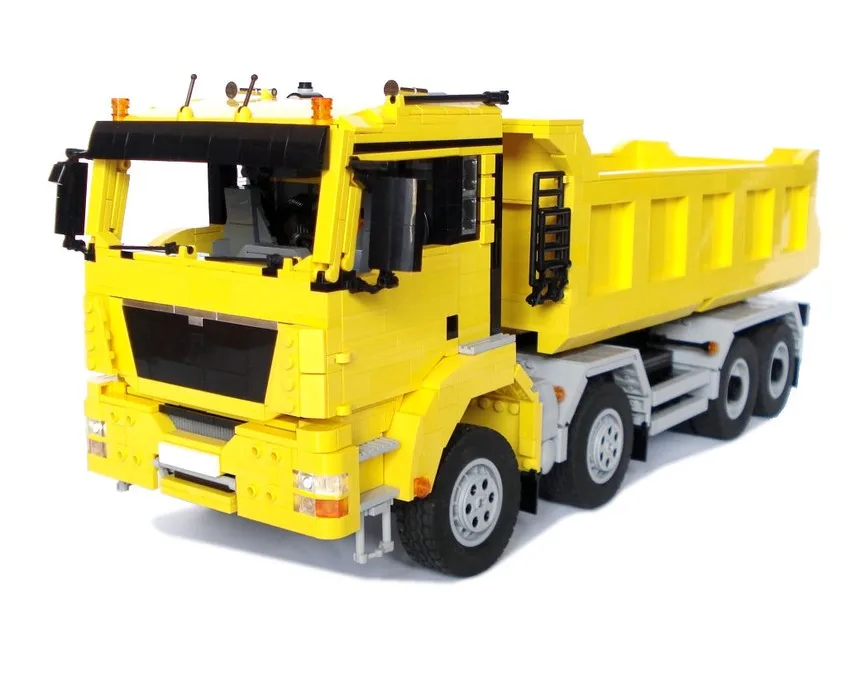 

NEW Legoins Lepins technology building block moc-2918 2931 8 * 4 truck + Trailer remote control assembly toy boy birthday gift
