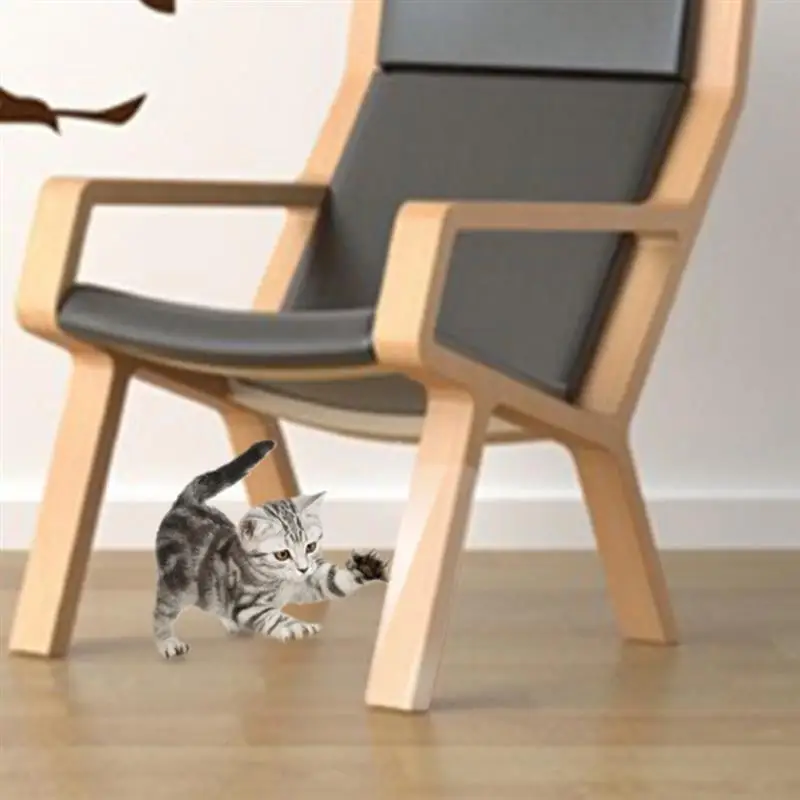 

4 pcs Clear Pet Cat Dog Claw Guards Self-Adhesive Pads with 20 Twist Pins rascador para gato
