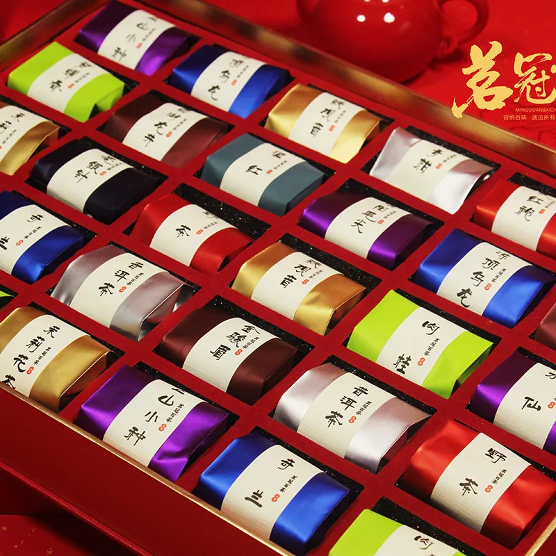 18 чай черный зеленый улун Синьян маоцзянь дахунпао 250 г |