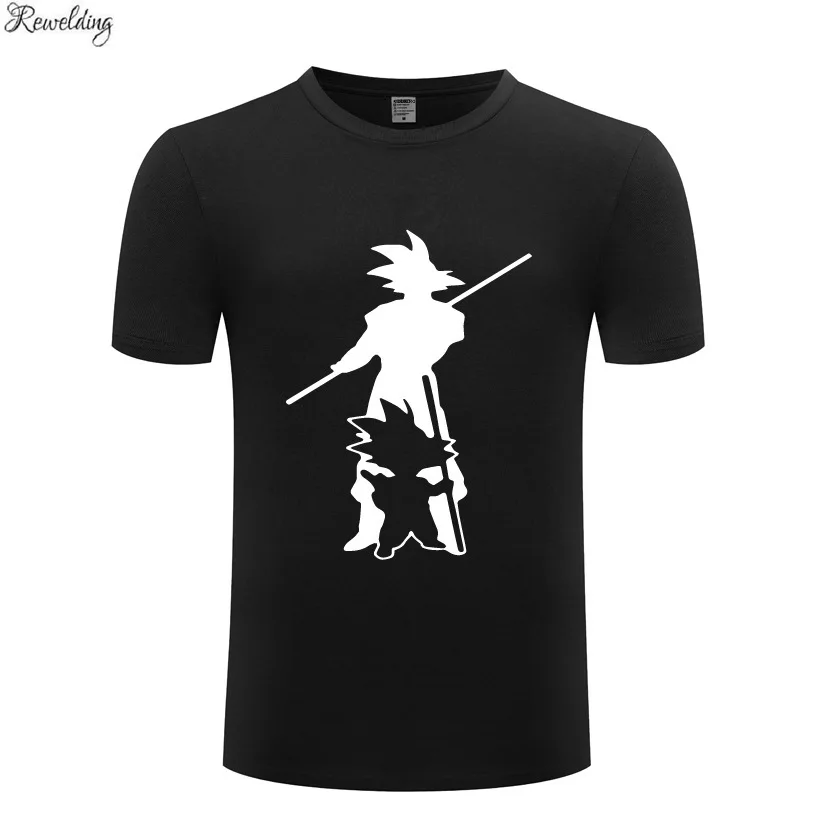 

Wukong T Shirts Men Anime Cartoon Short Sleeve O Neck Cotton Man T-Shirt Cool Funny Streetwear Top Tee Big Size