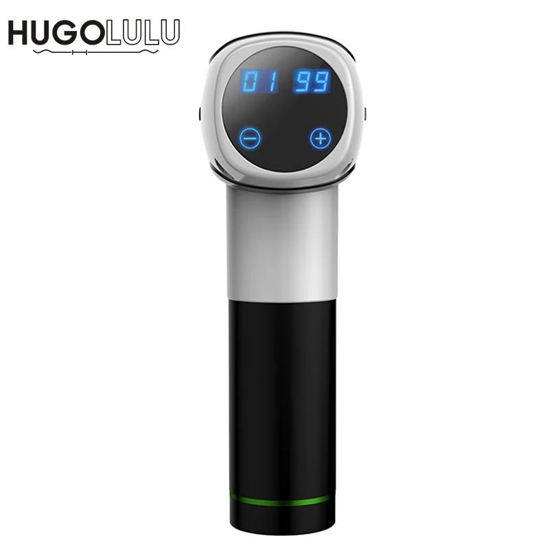 Массажный пистолет с сенсорным экраном и ЖК дисплеем устройство для контроля