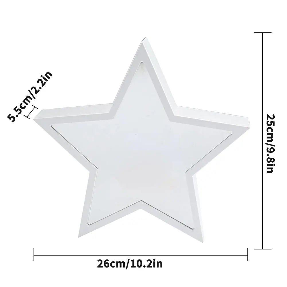 

Star LED infinity tunnel lamp LED Mirror tunnel light Home Decoration Light Sign Pentagram 3D tabletop light tunnel mirror light