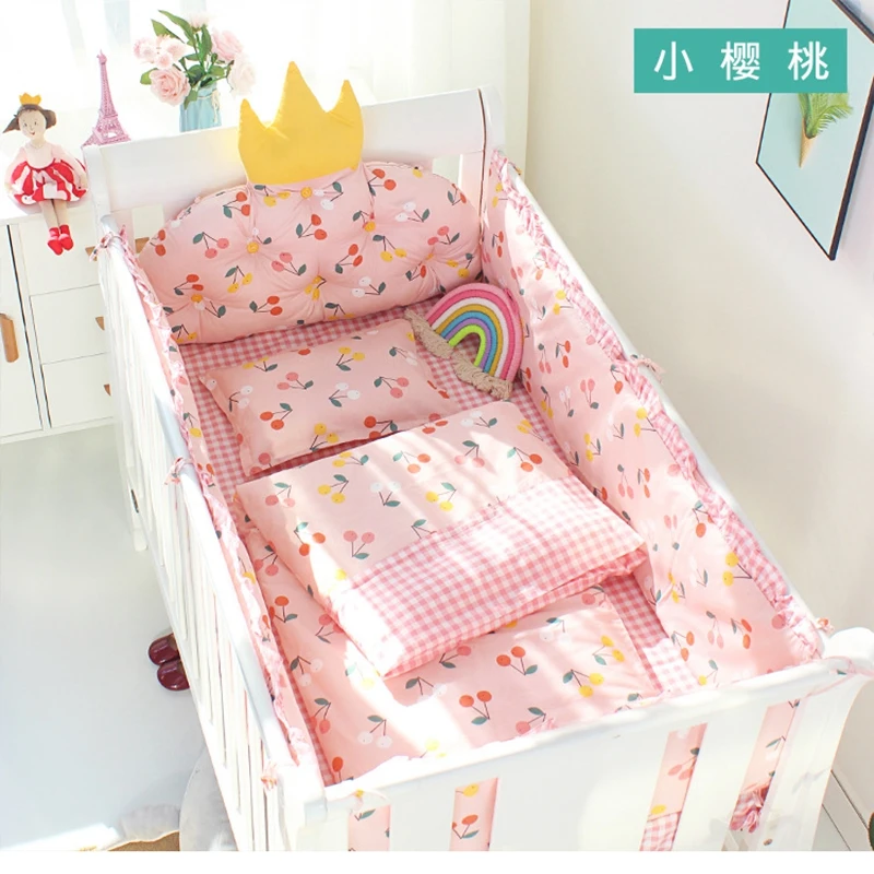 Бампер для детской кроватки в Корейском стиле, милая форма короны для детской кроватки вокруг кровати, украшения для комнаты, Товары для нов...