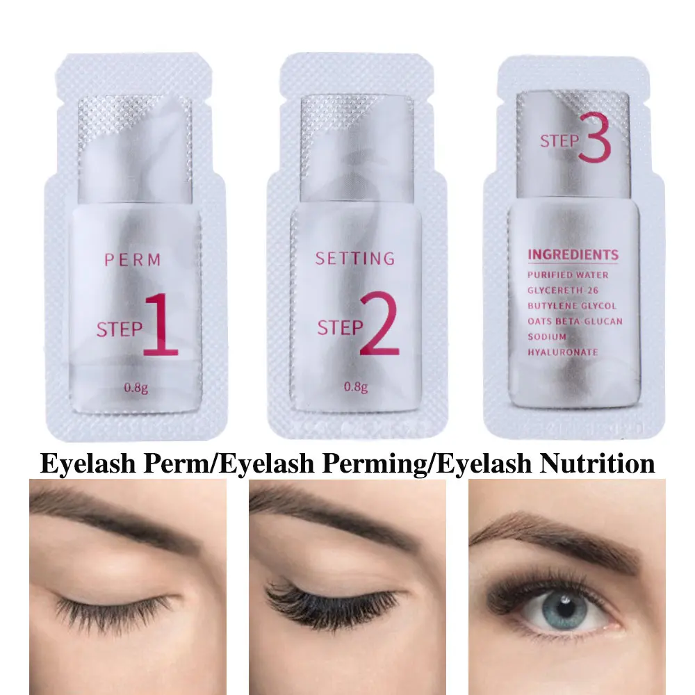 Женское портативное профессиональное питание для ресниц лосьон роста