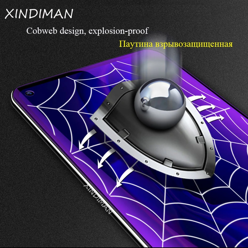 XINDIMAN 10D спереди гидрогель пленка для huawei Nova2 2s 2plus протектор экрана из закаленного