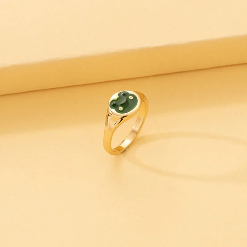 Женское кольцо с лягушкой изящное из сплава в Корейском стиле ретро | Украшения и