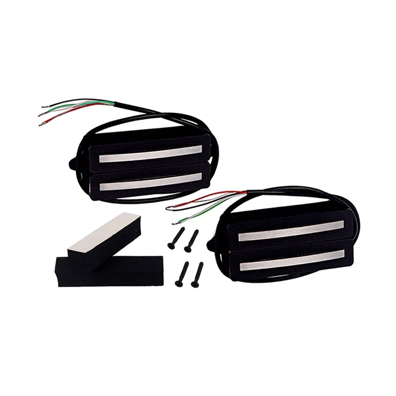 1 комплект Двойной Катушкой гитарный звукосниматель 7 Гитара шеи мост