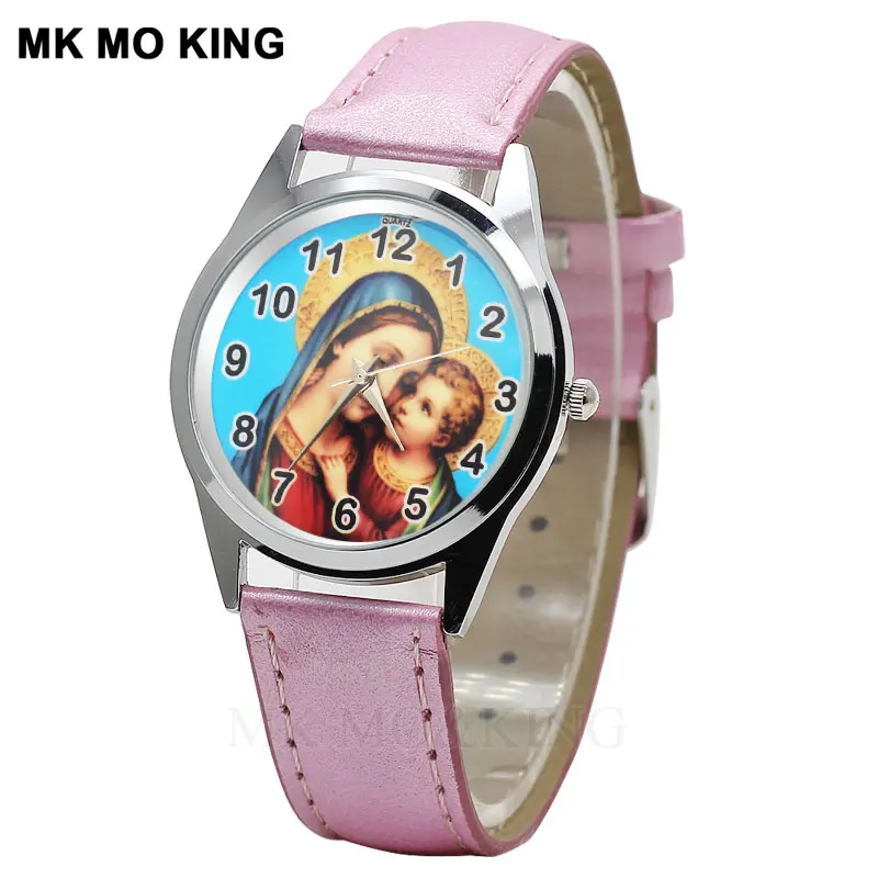 Роскошные милые модные студенческие часы в римском стиле с героями мультфильмов