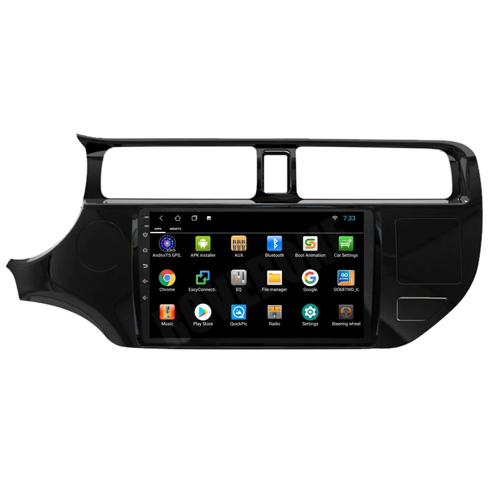 Автомобильная Мультимедийная система RoverOne Android 10 для Kia Rio K3 2011 2012 радио стерео