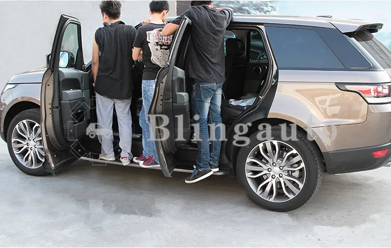 Подходит для Land-Rover Range Rover sport- 2 шт. Левая Правая алюминиевая Беговая доска боковая Nerf шаг бар Защита педали