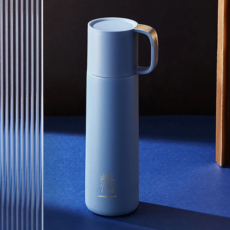 

Hot Sale 500ml Kettle Stainless Steel Kettle Coffee Cup Vacuum Flask One Cup Dual-Use Fashion Thermos Cup