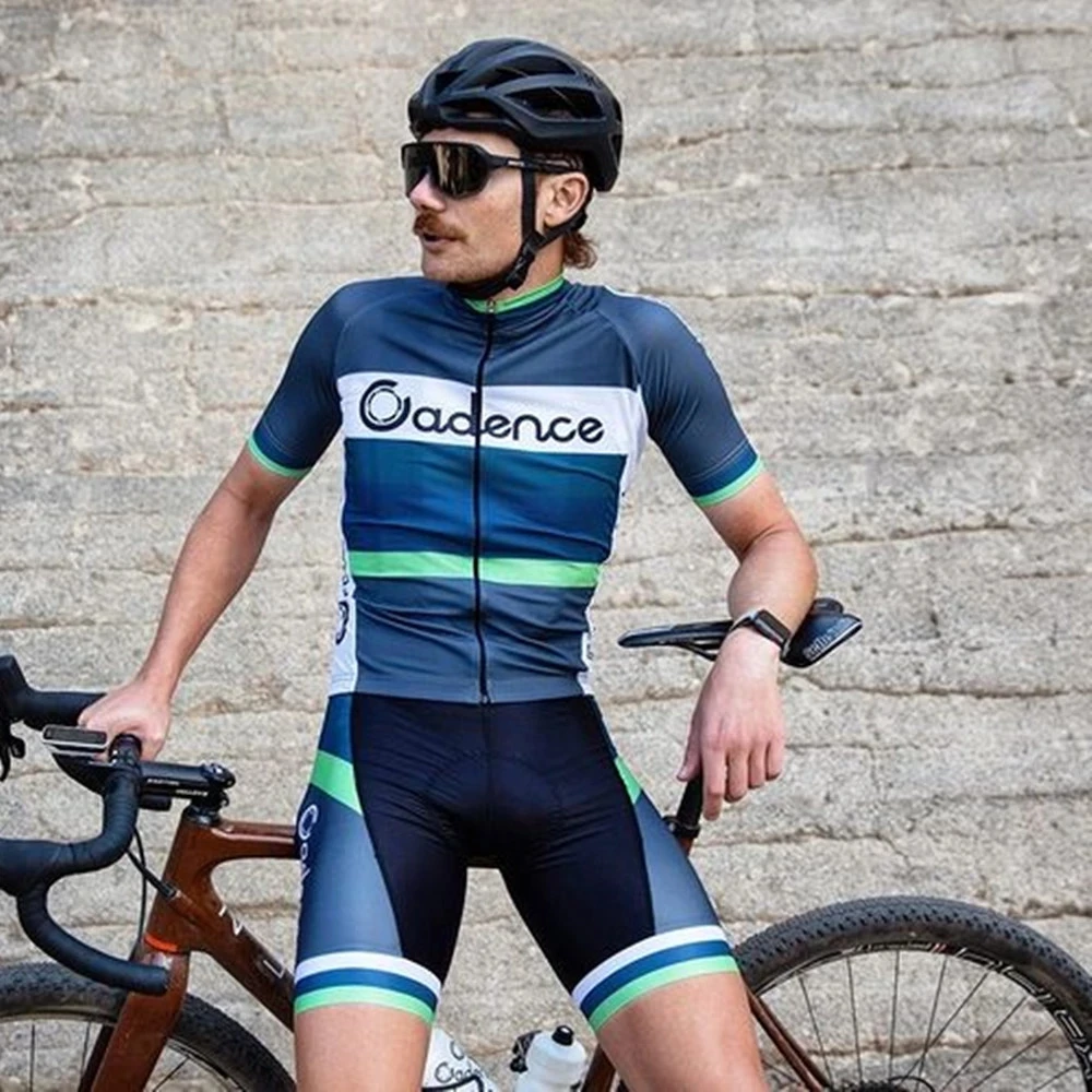 Cadence pro Team Men's Cycling Jersey Sets summer Short Sleeve Bike Jersey Clothing Set Mtb Ropa Ciclismo Hombre Traje Conjuntos