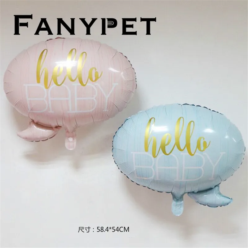 

10/50 шт., Детские шары «Hello Baby»