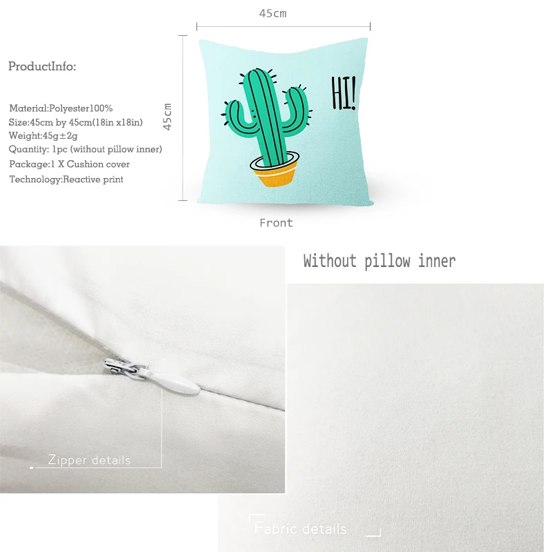 

New Fashion Summer Personalized Cartoon Fruit Juice Cushion Cover Pineapple Strawberry Watermelon Sofa Bedroom Decoration Pillow