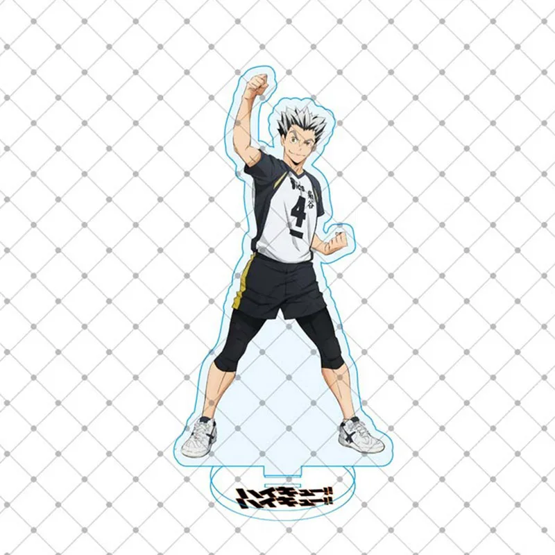 

15cm Manga Stand Toy Action Figures Activity Desk Decor Ornaments Double Sides Print Anime Haikyuu!! Acrylic Figures Models Desk