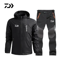 daiwa mens spring autumn fishing suit waterproof mountaineering clothing quick drying windbreaker outdoor sports fishing jacket