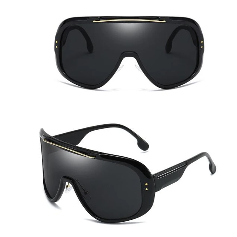 

2021 солнцезащитные очки в большой оправе женские цельные линзы, большое лицо, тонкие солнцезащитные очки с защитой от ветра и пыли