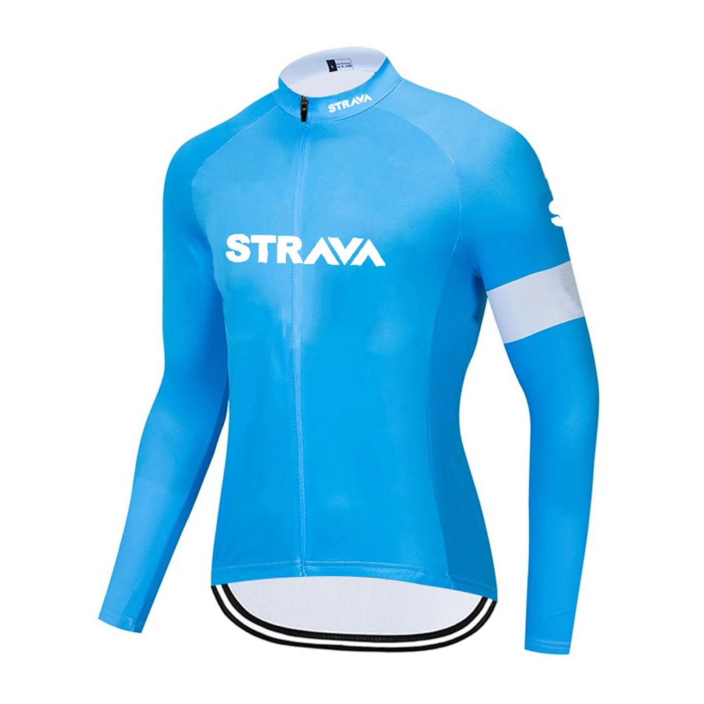 

New Spring Sportswear Men's Long Sleeve Quick Dry Cycling Jersey Shirts Maillots Ciclismo MTB Mountain Bike Autumn Tops Anti-UV
