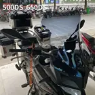 Увеличивающее и расширяющее грудь защитное ветровое стекло для мотоцикла Loncin Voge 650DS 500DS