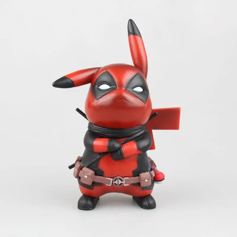 

Takara Tomy Pokemon Figures Anime Cartoon Fairy Deadpool Pikachu Boxed Classic Model Decoration Ornaments Action Figure