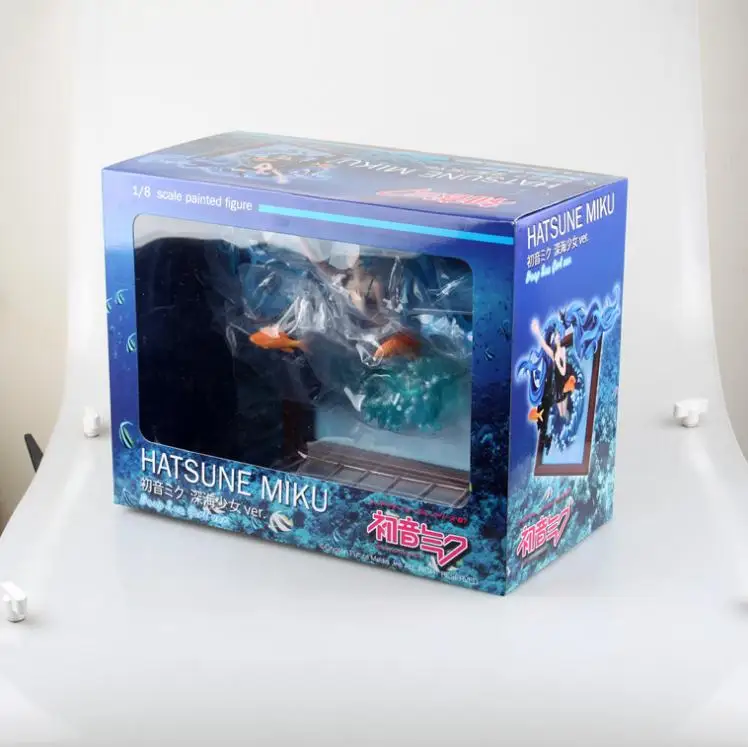 35 см игровая Сексуальная фоторамка Hatsune Miku Deep Sea Girl Ver Аниме Фигурка Вокалоид ПВХ 1/8 МОДЕЛЬ украшение кукла Новинка