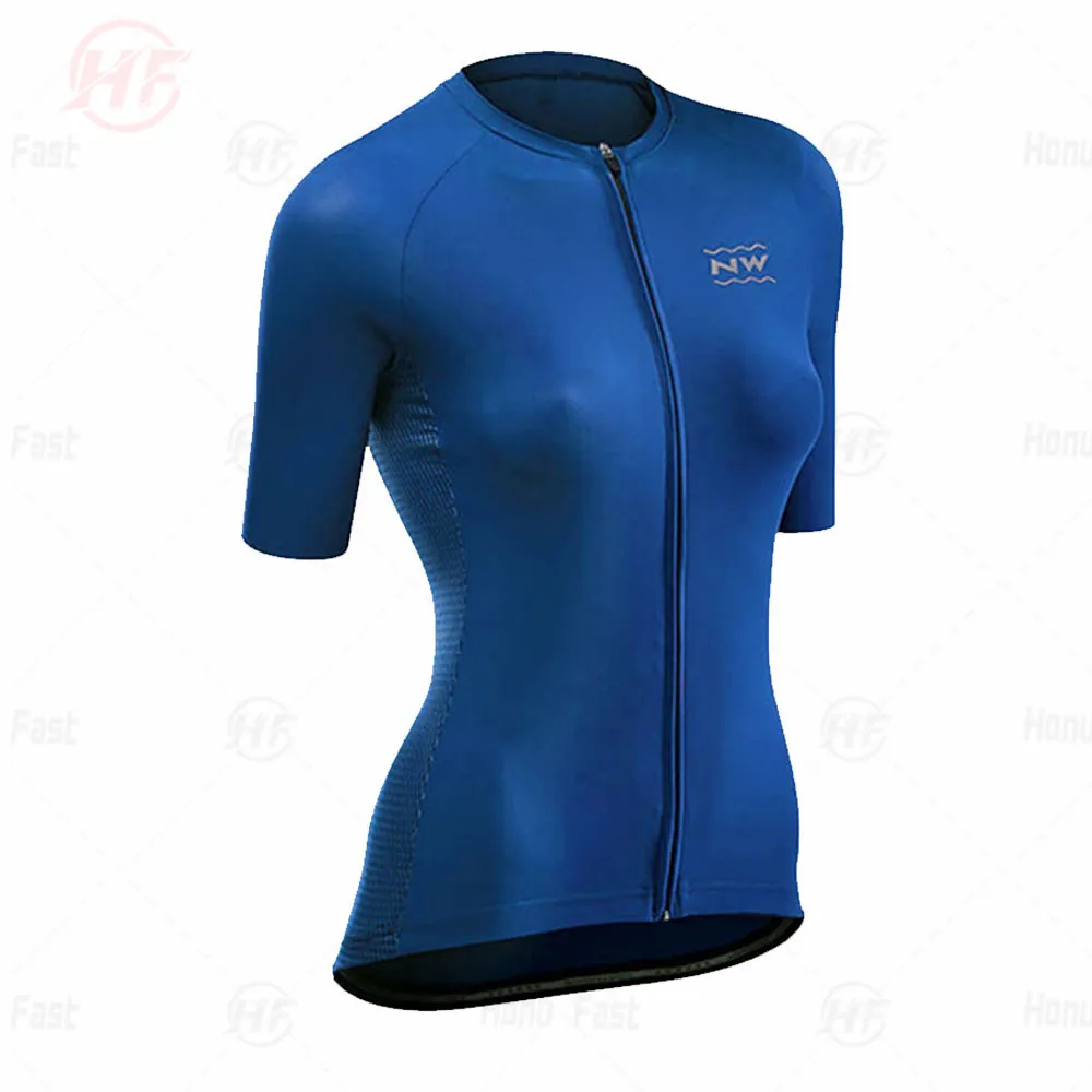Женский трикотажный топ nw для велоспорта дышащая рубашка с коротким рукавом