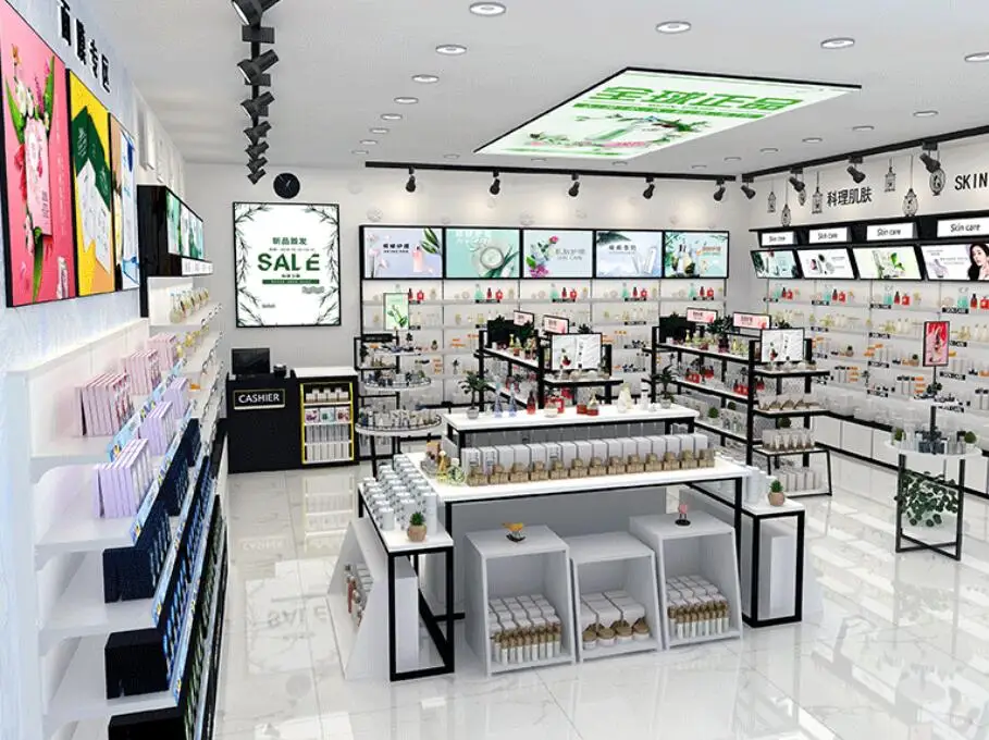 Полка для продуктов салона красоты витрина косметики шкаф товаров | Дом и сад