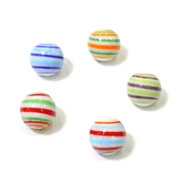 5pcs 16mm handmade glass marbles balls charms home decor accessories for fish tank vase aquarium game pinball pat toys for kids