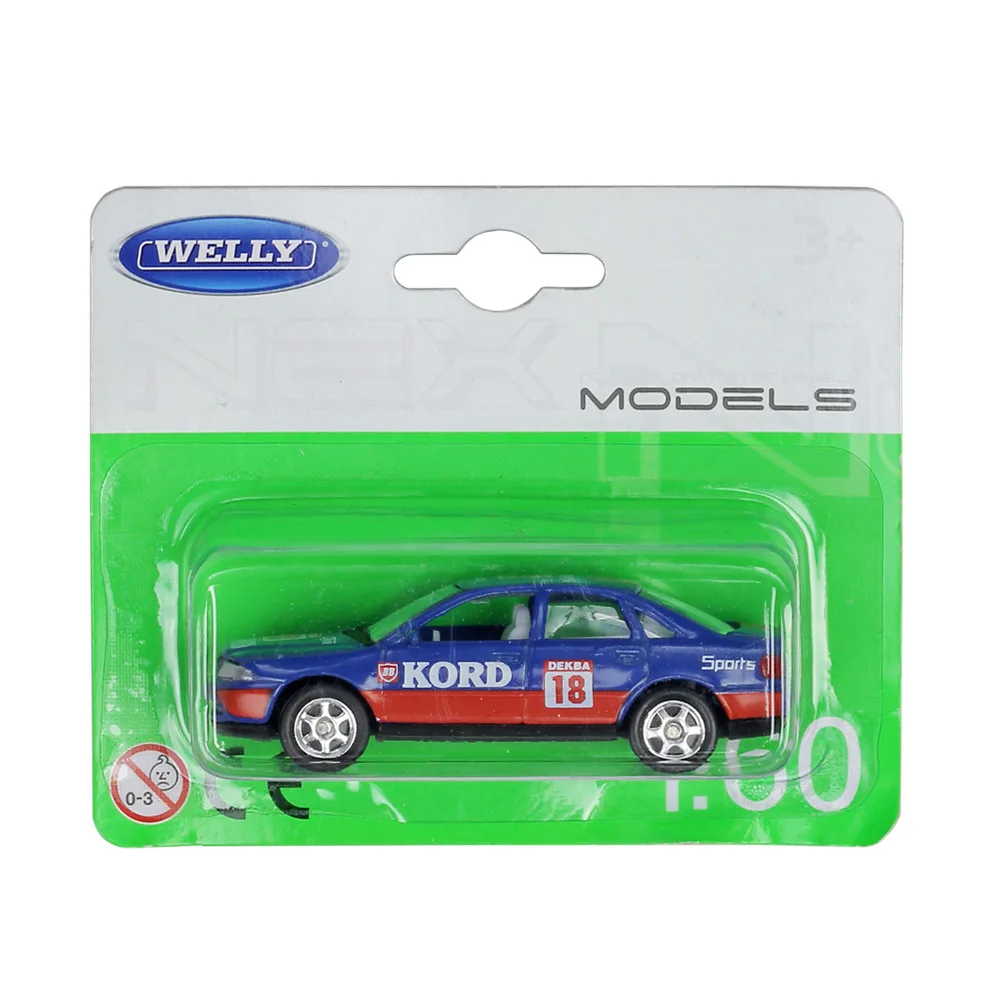 Литая под давлением модель автомобиля 1:60 WELLY мини Toyota Corolla/аэропорта багажа
