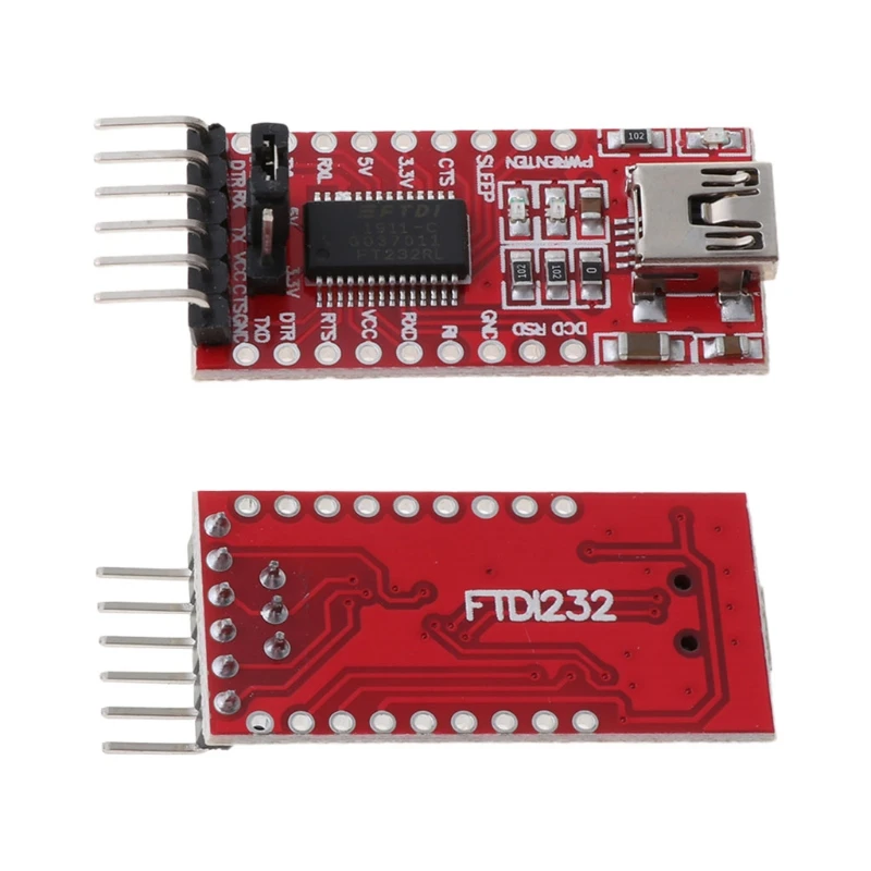 Для FT232RL 3 V 5 FTDI USB к TTL Серийный адаптер модуль для мини порта продвижение|Адаптеры