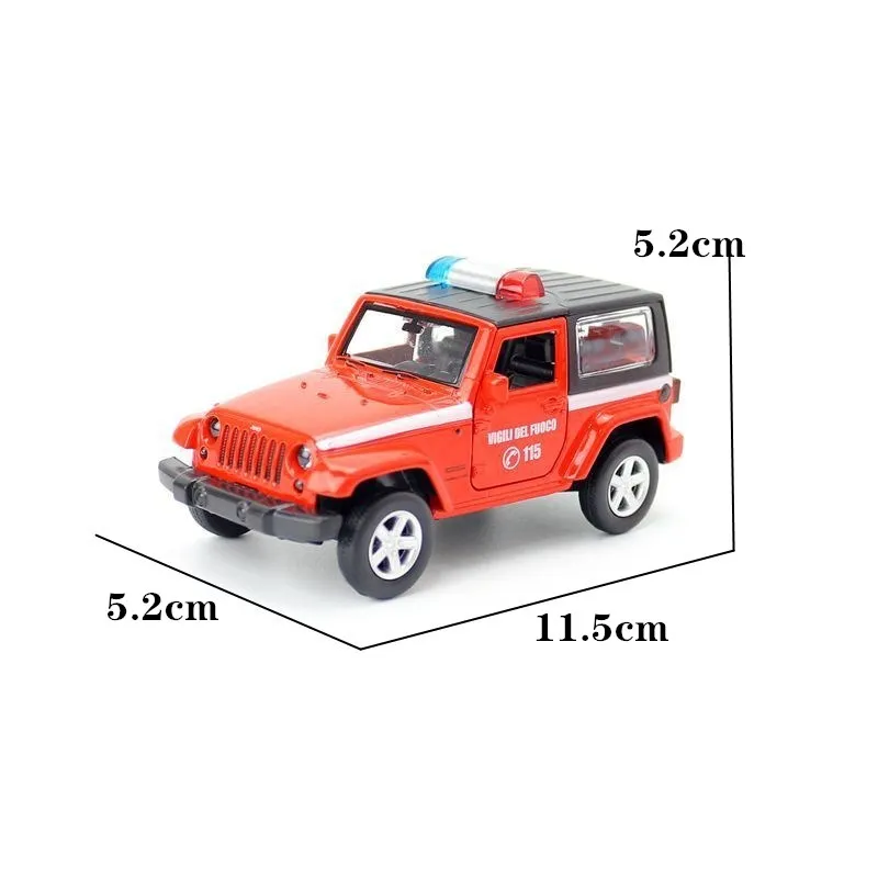 Модель джипа Wrangler металлическая в масштабе 1:43 | Игрушки и хобби