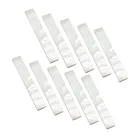 10 х белая перламутровая Инкрустация ракушки для гитарной доски, мандолина, банджо, укулеле, запчасти сделай сам