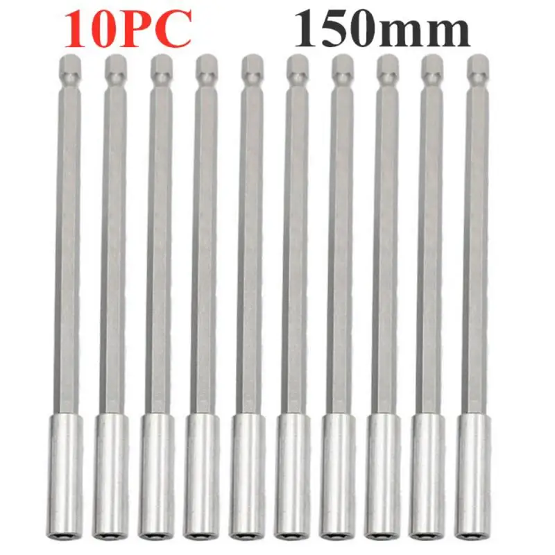 10 шт. Быстросменные магнитные держатели для отверток 60 1/4 мм|Детали инструментов|