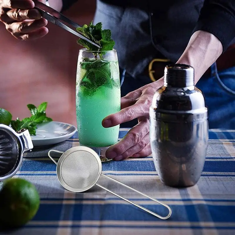 

18/16/14/12/10/8/7CM Steel Wire Fine Mesh Sieve Oil Strainer Flour Colander Sifter DIY Kitchen Tool for Filtering Food