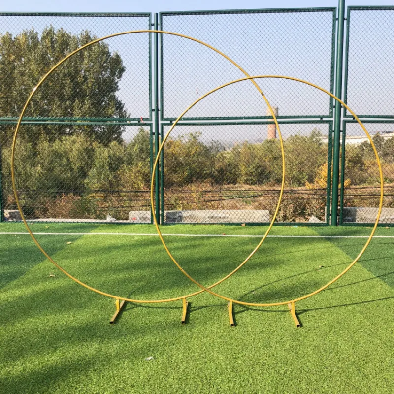 Свадебная АРКА фон полка из кованого железа декоративные реквизиты DIY круглые вечерние фоновая полка цветок с рамкой