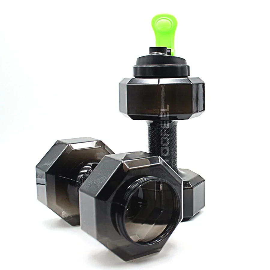 2.2L гантели оформленные чайник для спорта на открытом воздухе кемпинга Пешие