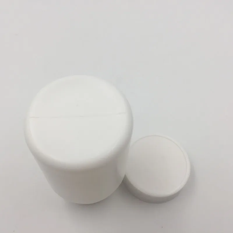 Пустая белая бутылка для таблеток 60cc HDPE 100 + 2 комплекта контейнер капсул 60 г с